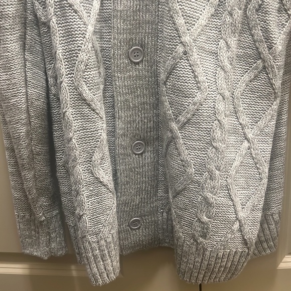 Carbon Button Down Men’s Sweater XL - Picture 4 of 12